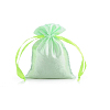 Мешочек атласный 15х20см, св.мятный