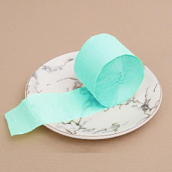 Крепированная лента 4,5 см х 25 м, тиффани