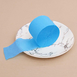 Крепированная лента 4,5 см х 25 м, синий