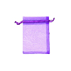 Мешочек из органзы 7 х 9 см сиреневый